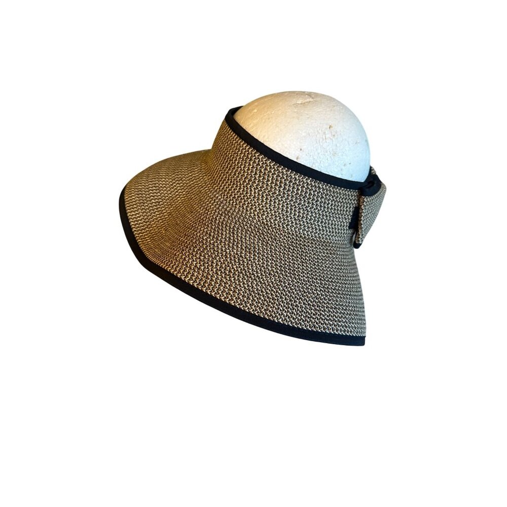 Kooringal Womens Medium Sun Visor Hat With Bow 56 cm